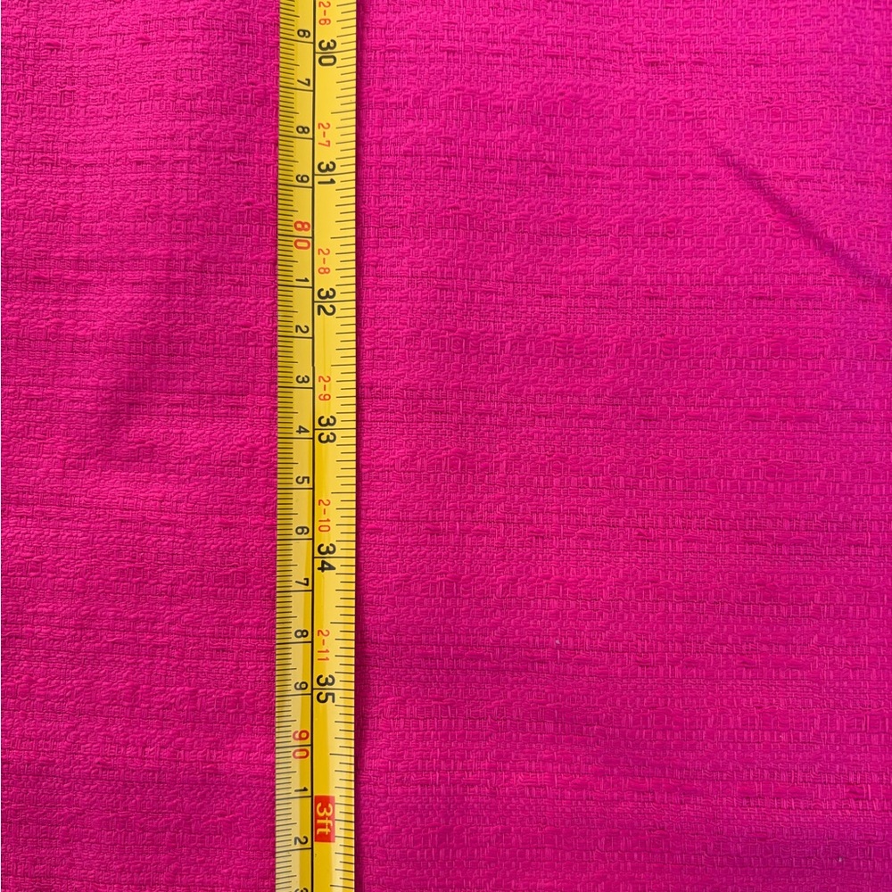 Talbots Red, Pink, and White Color Block Women’s Textured Dress Sz 6P - Picture 5 of 8